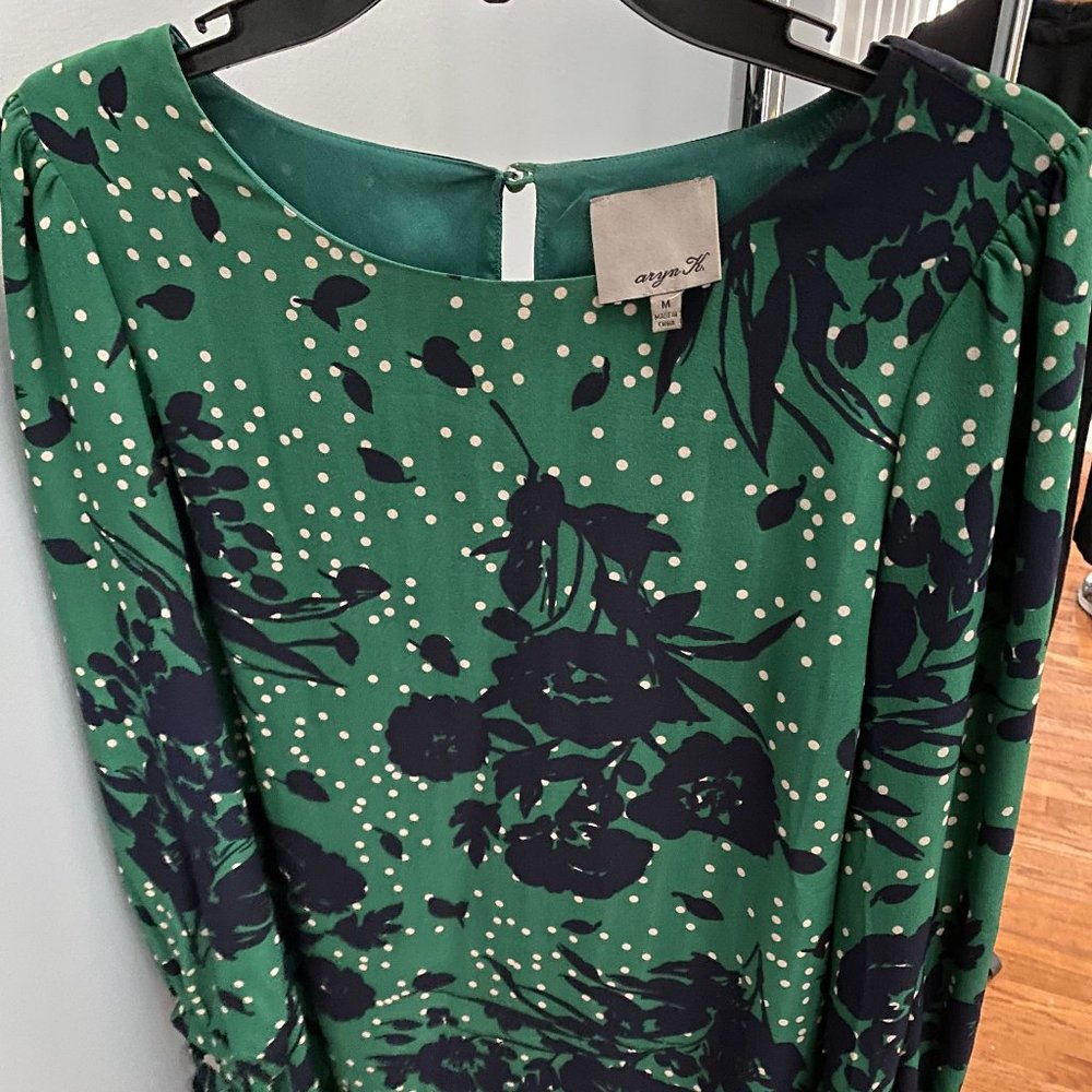 Long sleeve flower dress